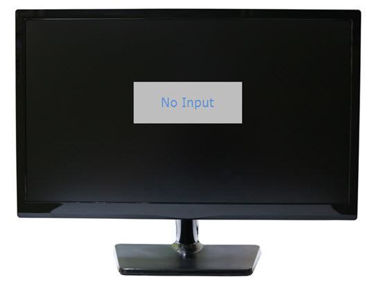 lg monitor randomly goes black